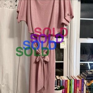 🌸 Kensie Rose Pink Wrap Dress - NWT 🌸